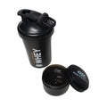 Shake Cup 450ML Protein Powder Shake Cup with Ball Medicine Box Cup on Fitness Cup Large-Capacity Plastic Cup